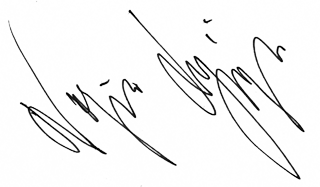 梶浦徳雄サイン